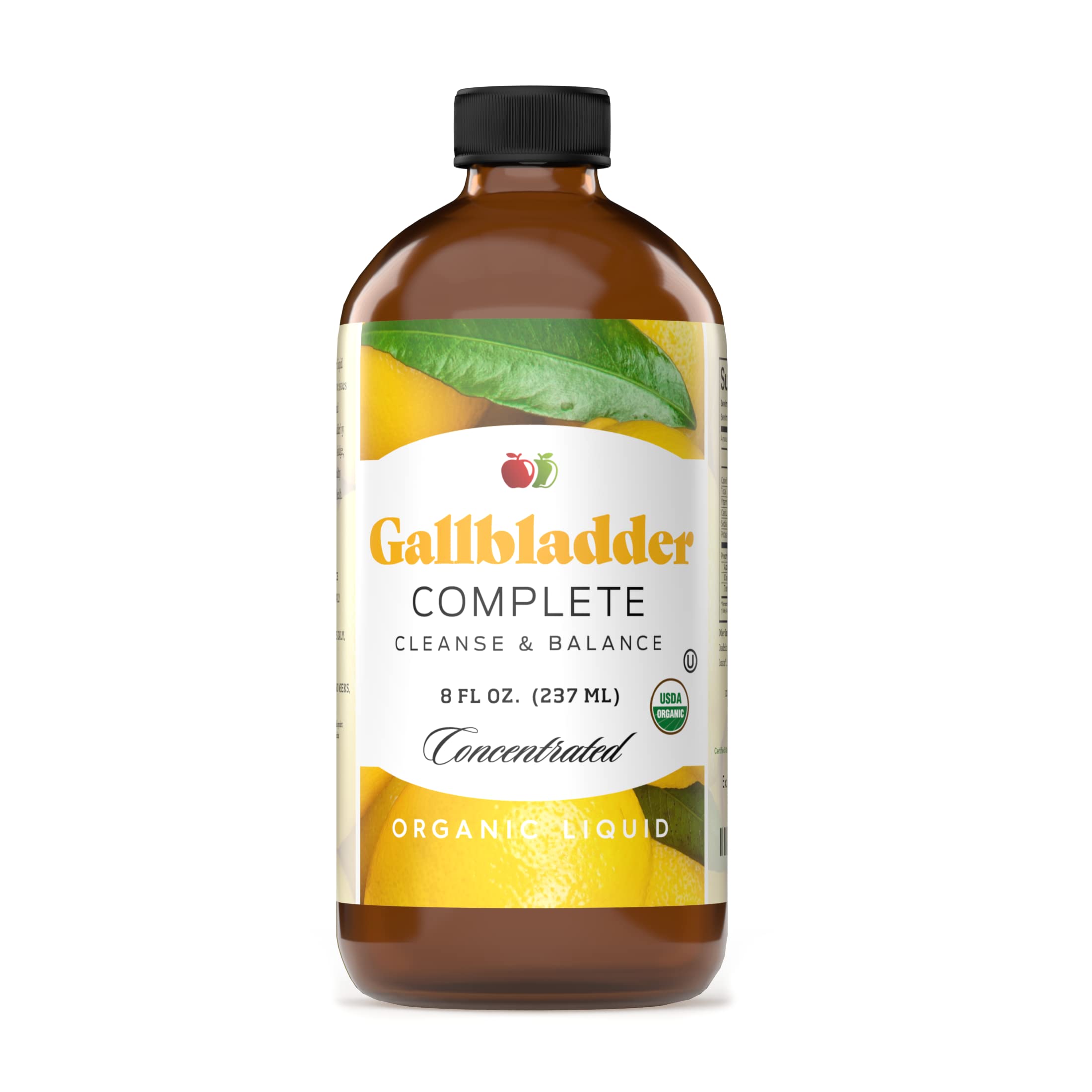 Complete Natural Products Gallbladder Complete bottle pour for easy dosing and daily use.