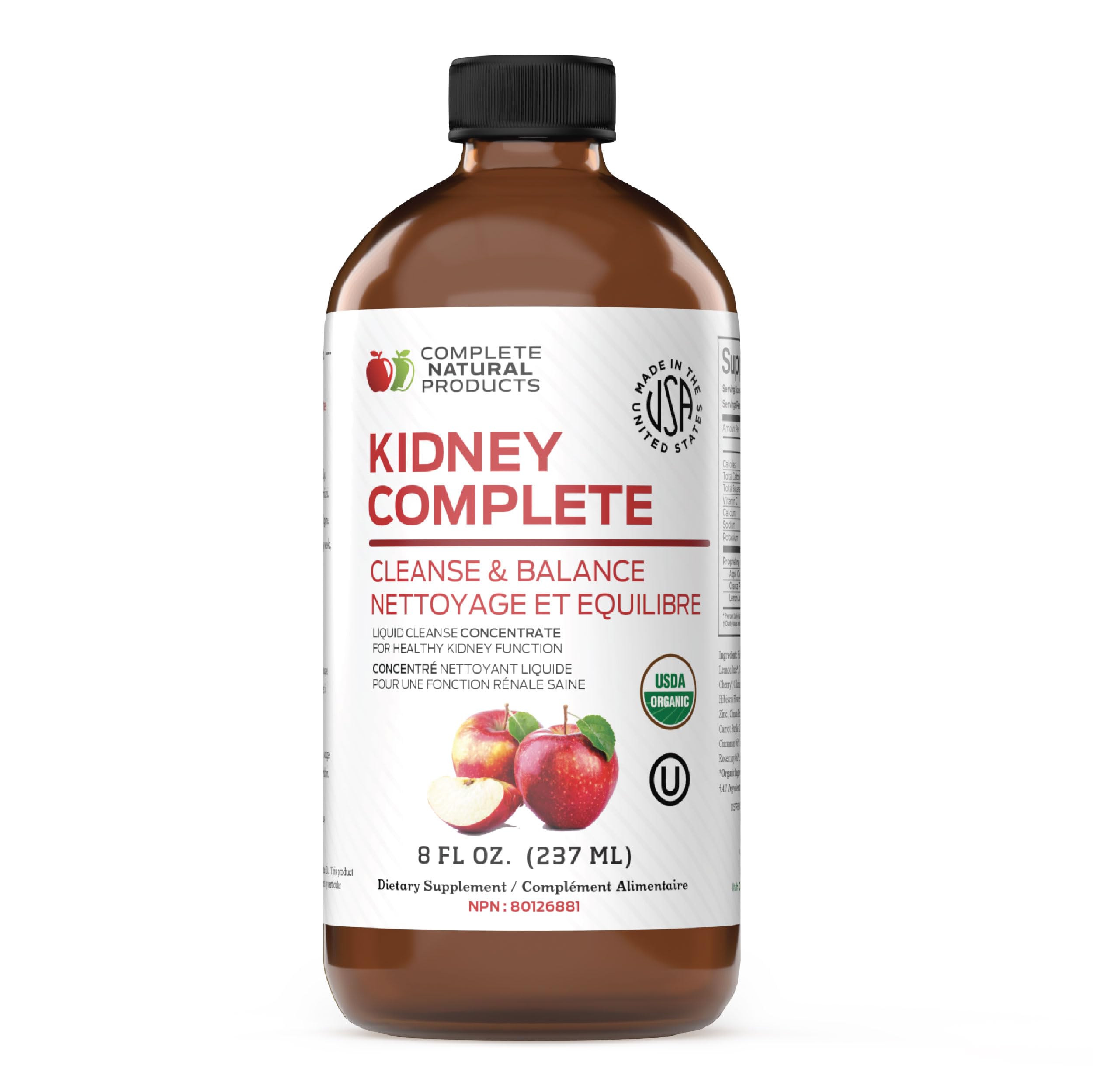 Complete Natural Products Kidney Complete bottle for daily kidney support