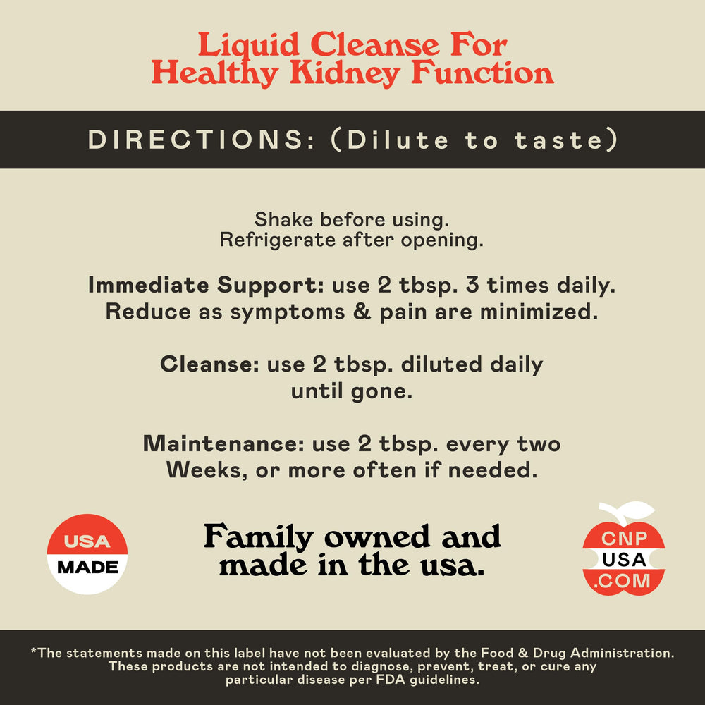 Lemon imagery in Kidney Complete evoke a refreshing cleansing routine