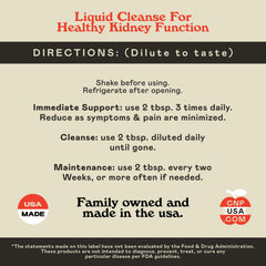 Lemon imagery in Kidney Complete evoke a refreshing cleansing routine