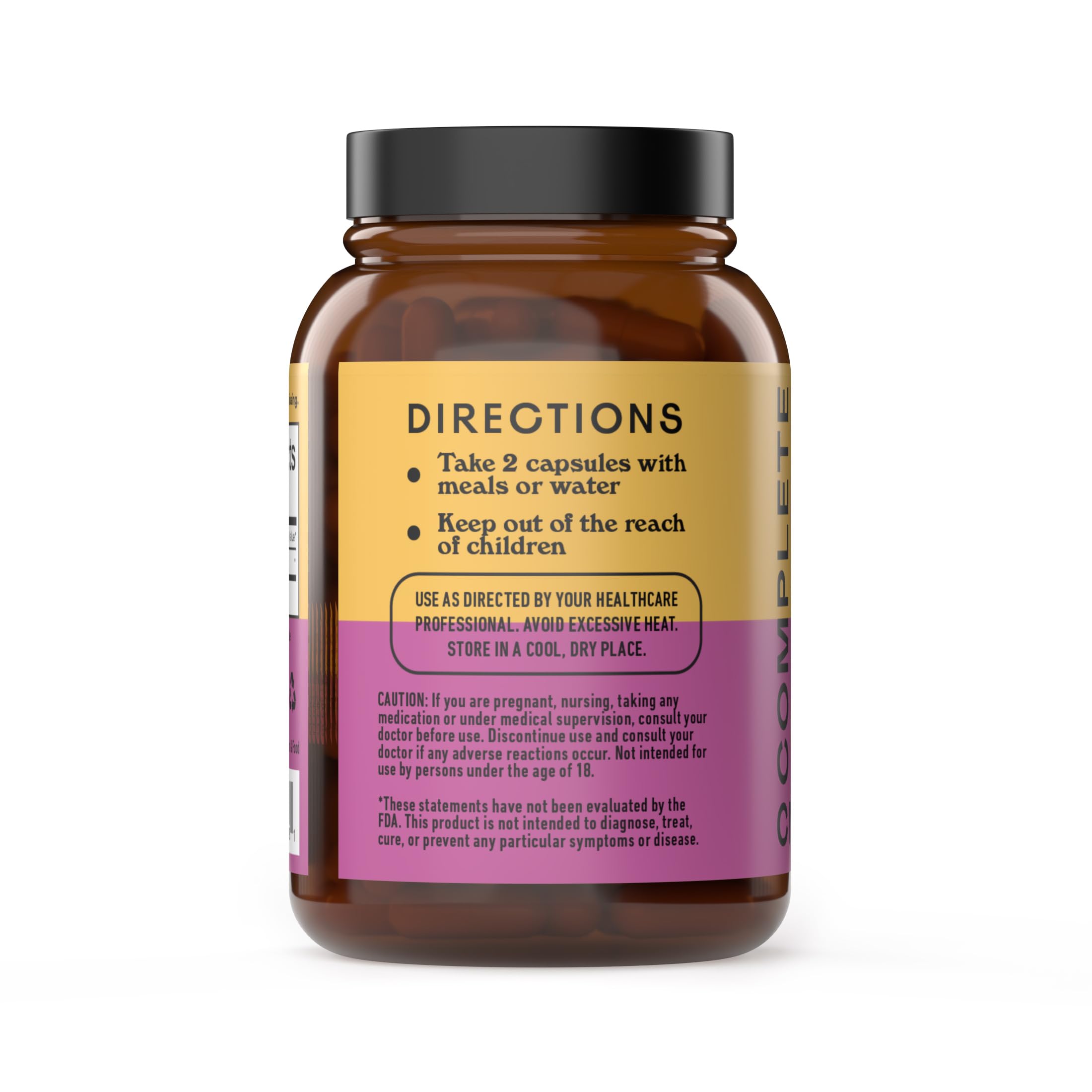 Organic echinacea powder pouch emphasizes pure herbal formula for wellness