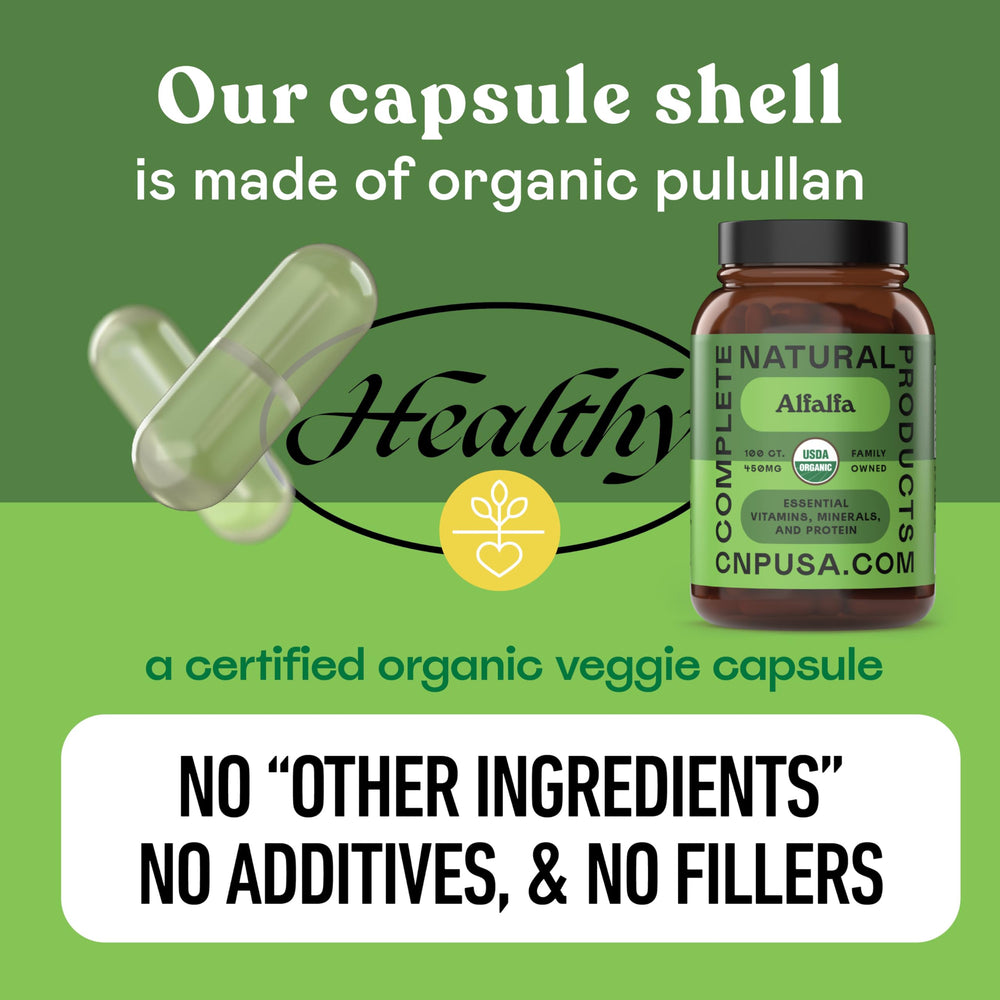 No fillers or artificial additives in Complete Natural Products formula