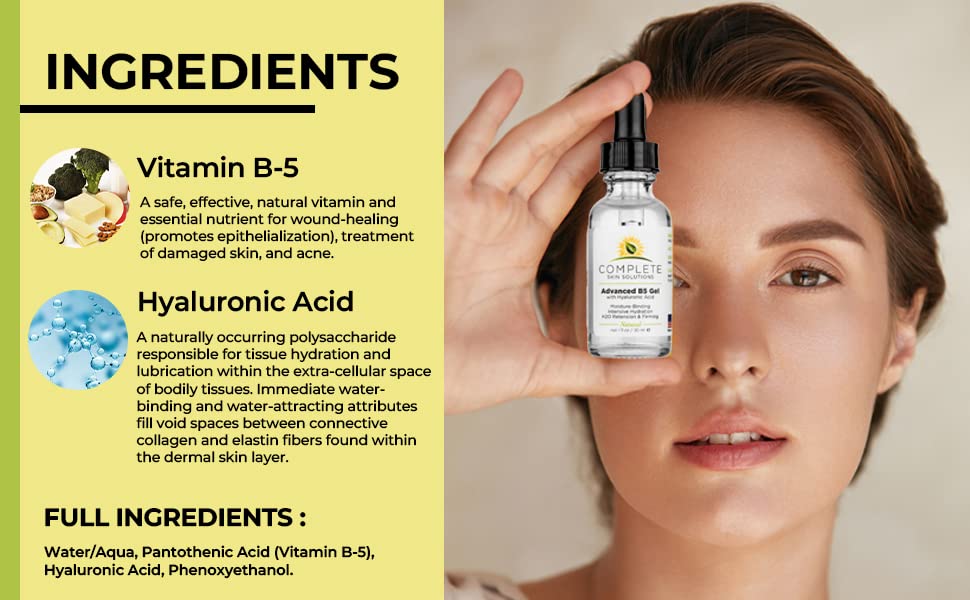 Complete Skin Solutions Advanced B5 Gel neck and décolletage use suggestion