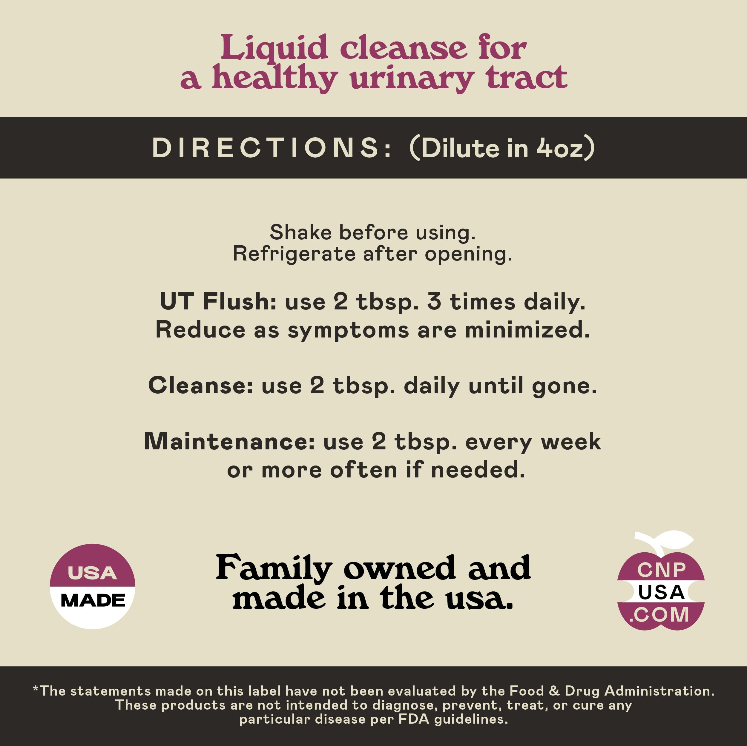 Complete Natural Urinary Tract Complete on a kitchen counter ready for daily use