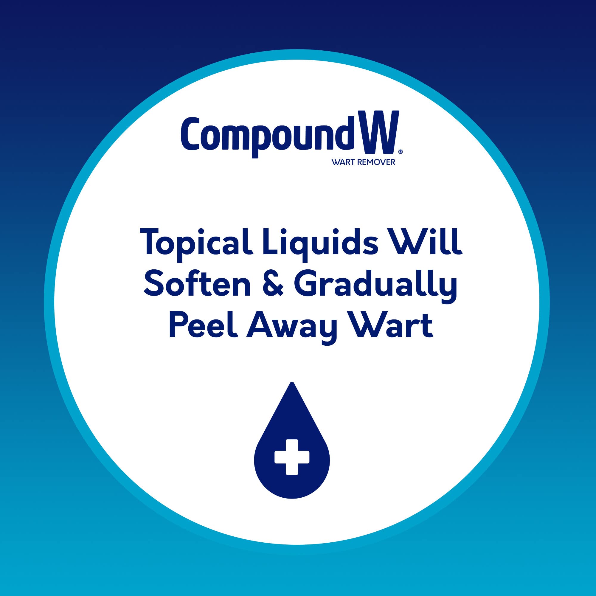 Compound W liquid wart remover with precision tip for easy application