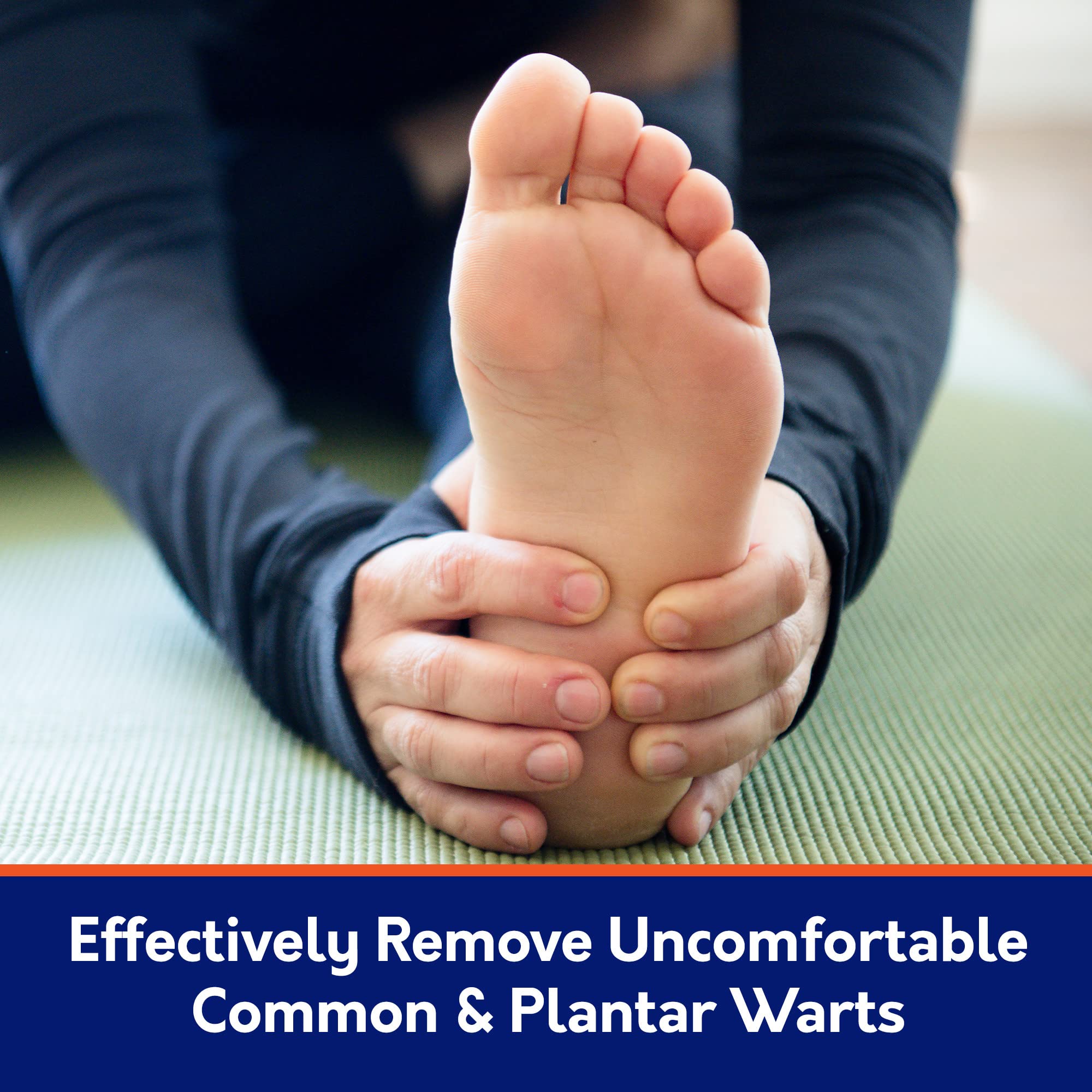 Compound W Freeze Off application tip enables targeted wart freezing.