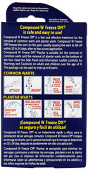 Compound W applicator close-up for precise, targeted wart treatment.