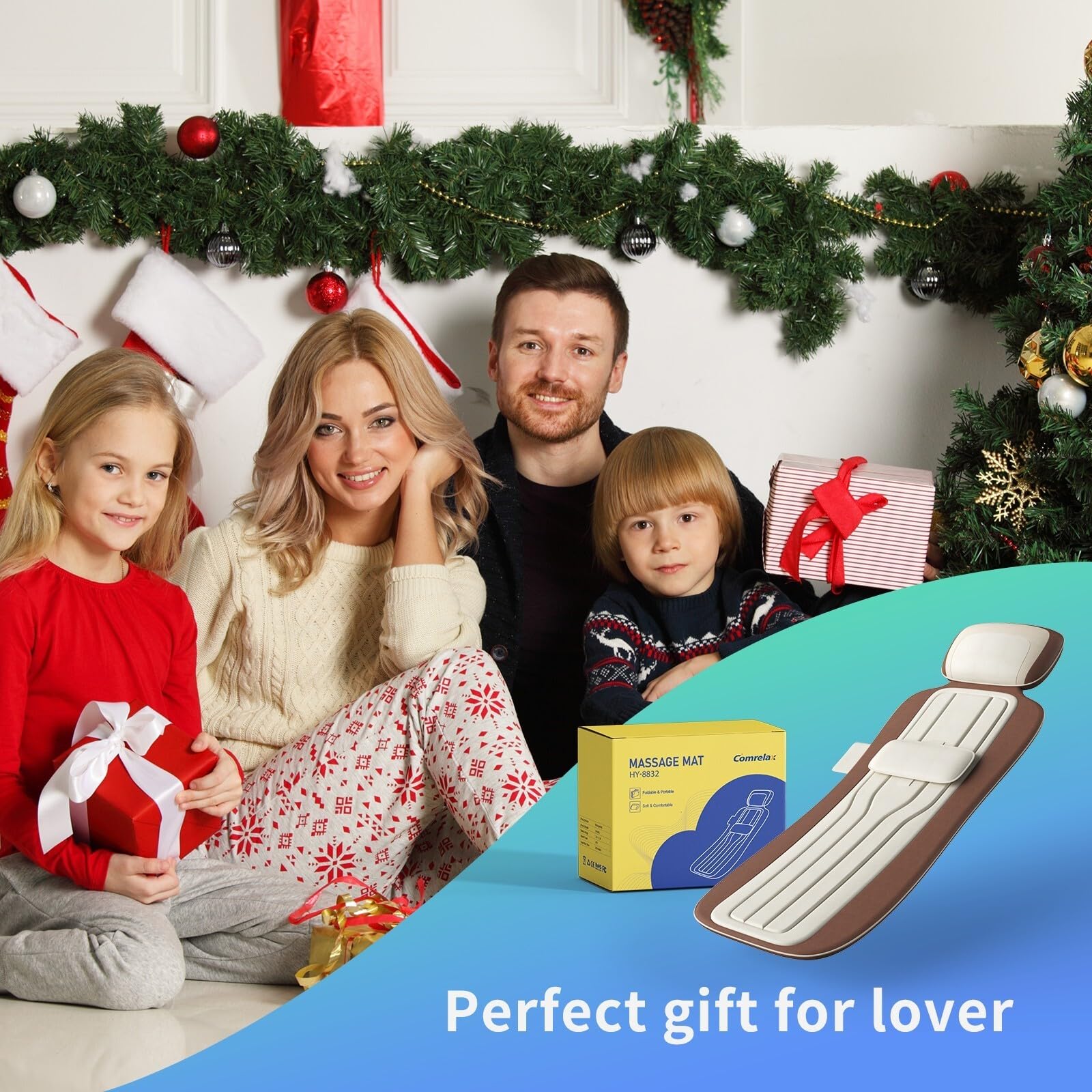 comrelax All-in-one back massager pad suits family use at home