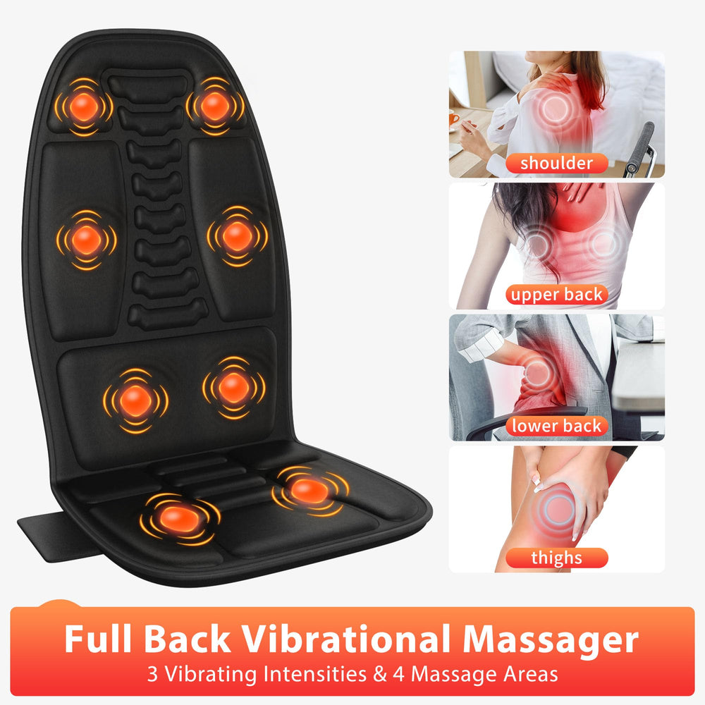Comrelax massage pad for office use eases shoulder tension during work