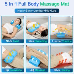 ComRelax mat featuring quiet airbag operation for peaceful sessions.