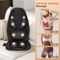 The comrelax lumbar-support 3D design provides customizable lower back support.