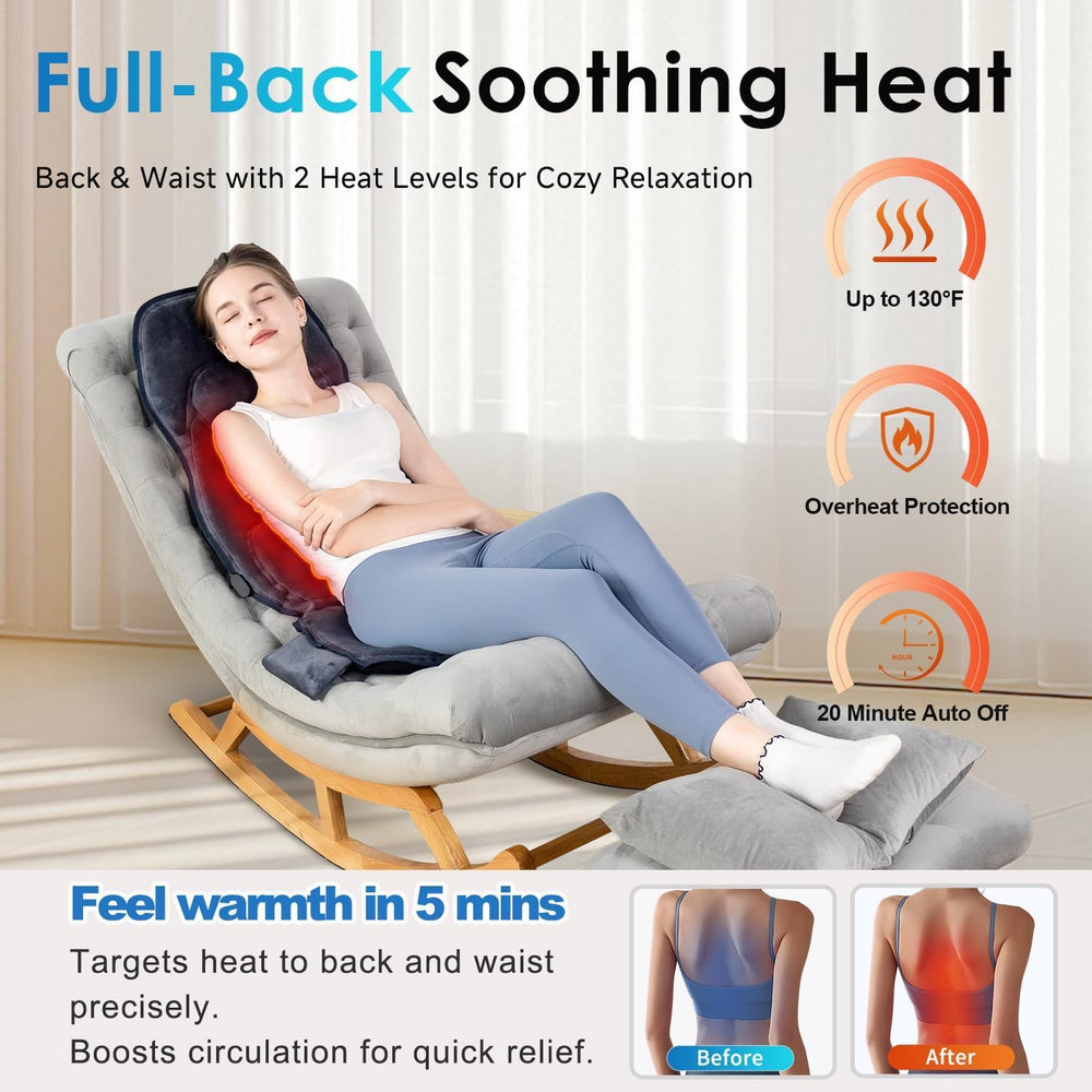 comrelax massage pad remote illustrating easy-to-use controller