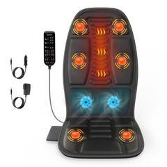 comrelax massage seat cushion heat-settings provide soothing warmth for a tired back