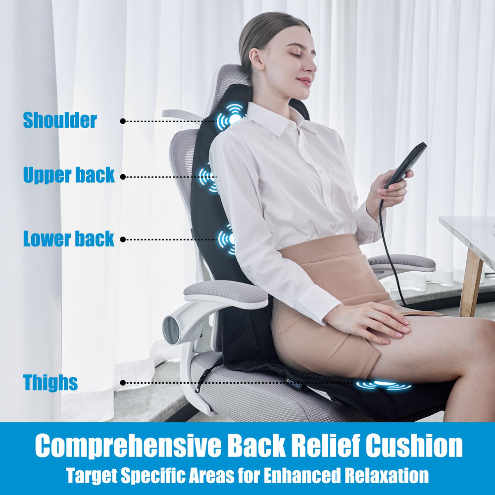 Comrelax massage massager remote control for easy session customization