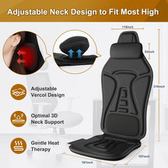 Comrelax waist cooling option reduces stuffiness during extended sitting.
