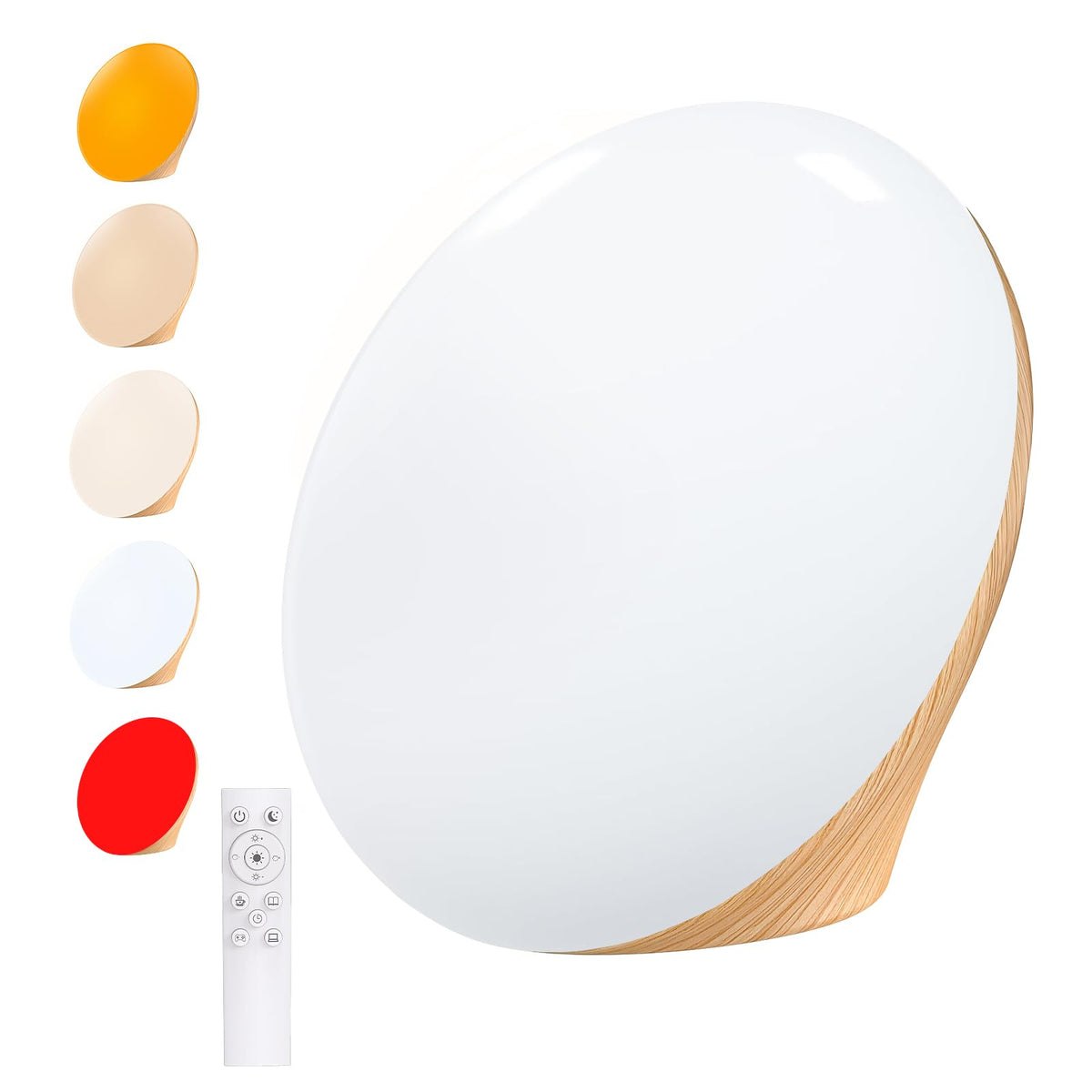 COMSYNC Light Therapy Lamp front view for energizing daylight simulations