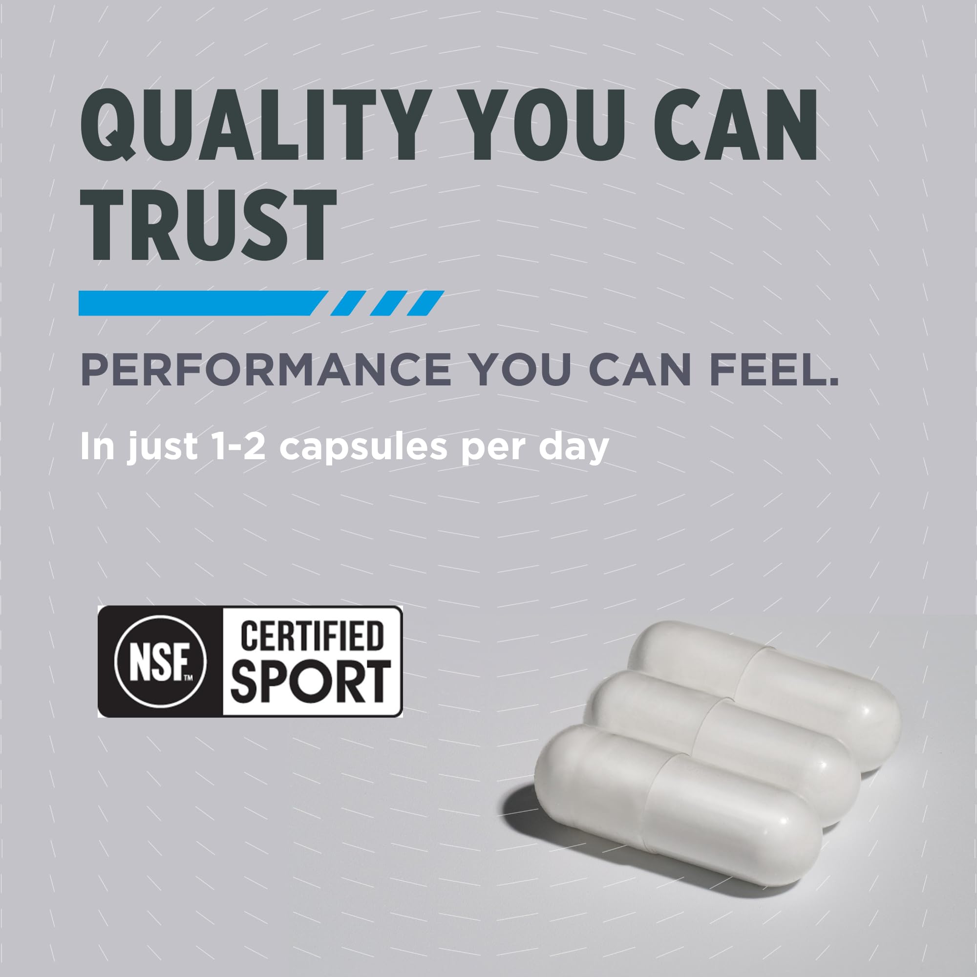 CON-CRET Creatine HCl bottle label highlights quality and scientific backing.