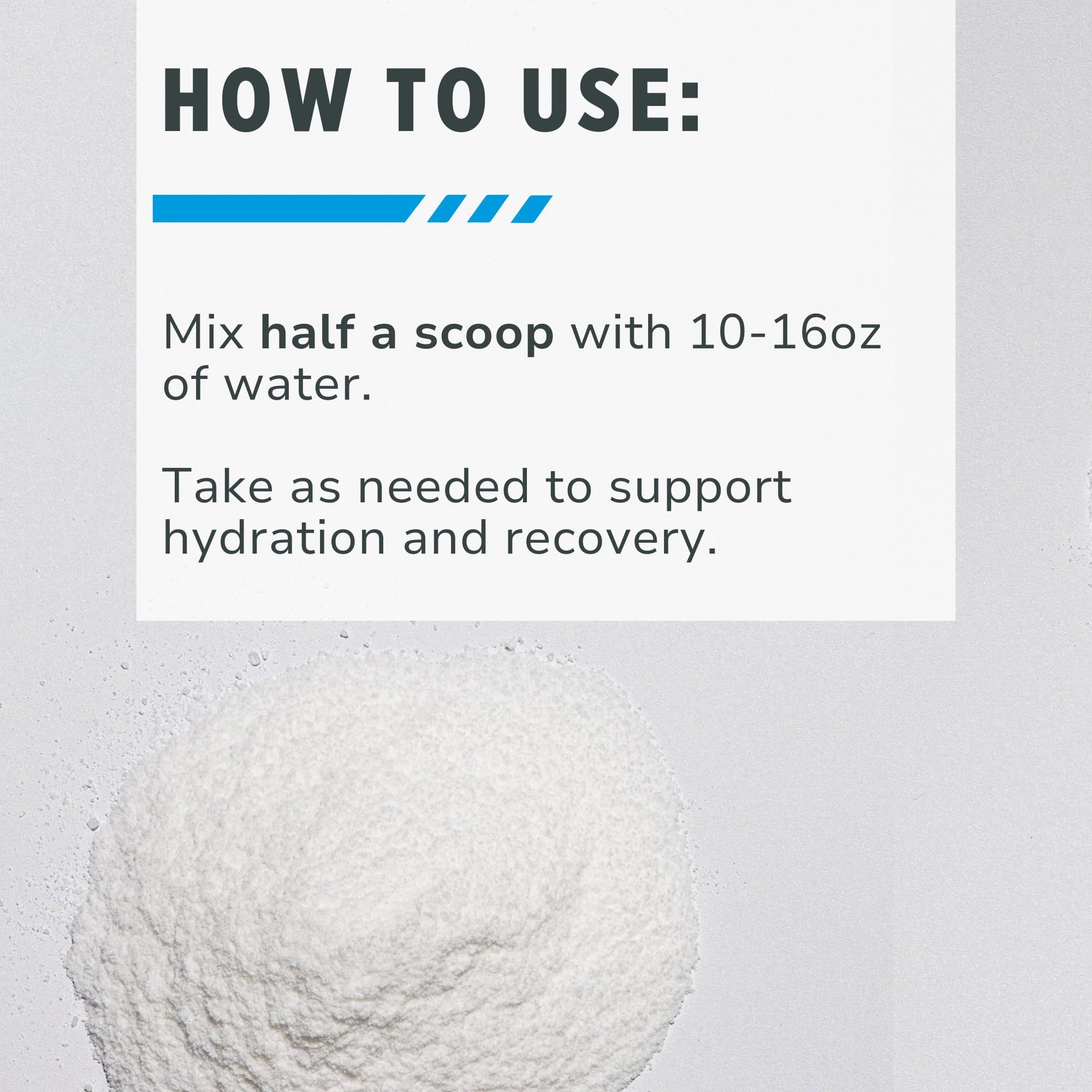 CON-CRET Creatine HCl + Hydration glass dissolving for quick hydration.