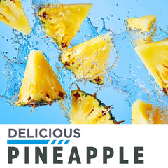 Mixing glass with CON-CRET Creatine HCl pineapple powder for easy hydration.
