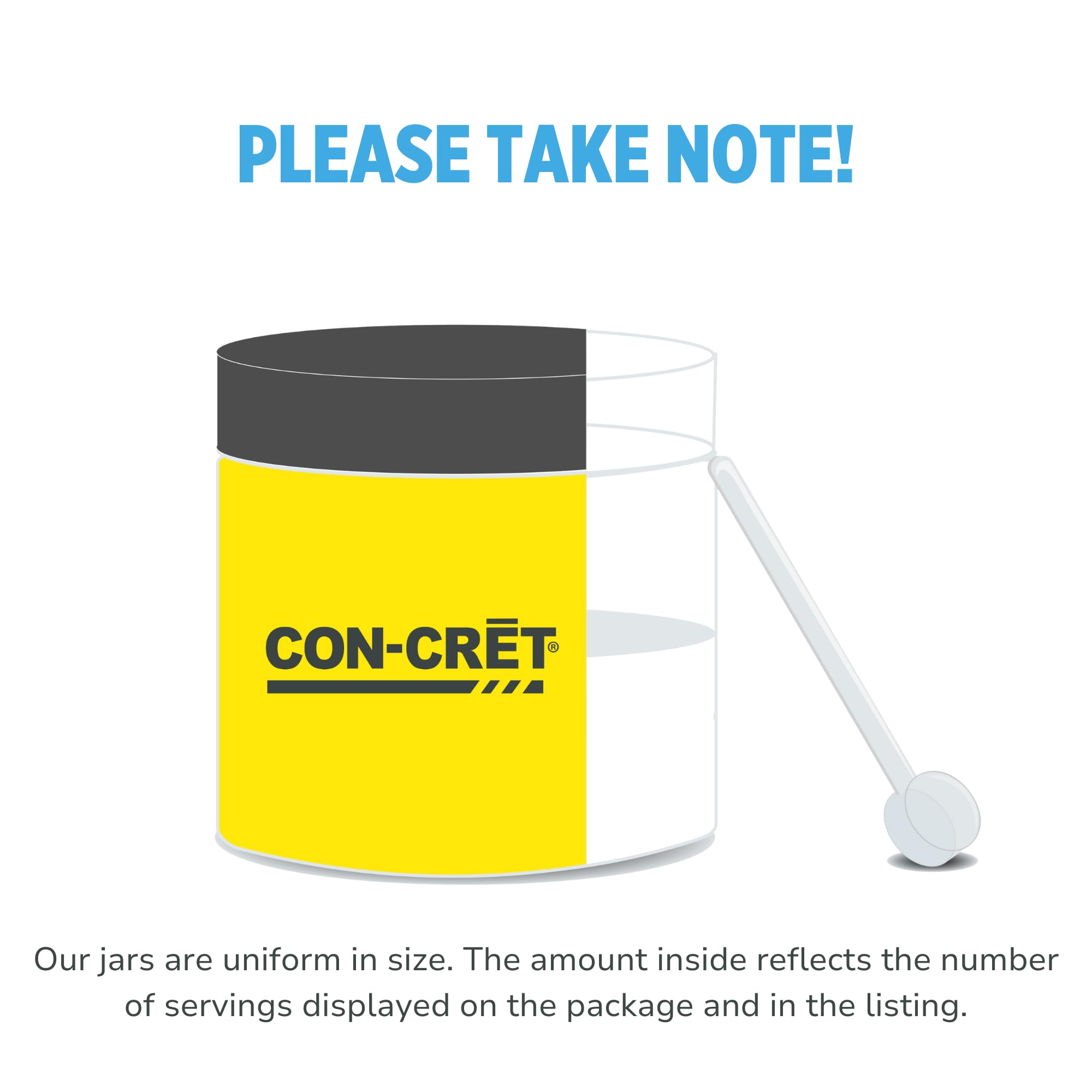Stirred CON-CRET Creatine HCl powder in glass for smooth mix.