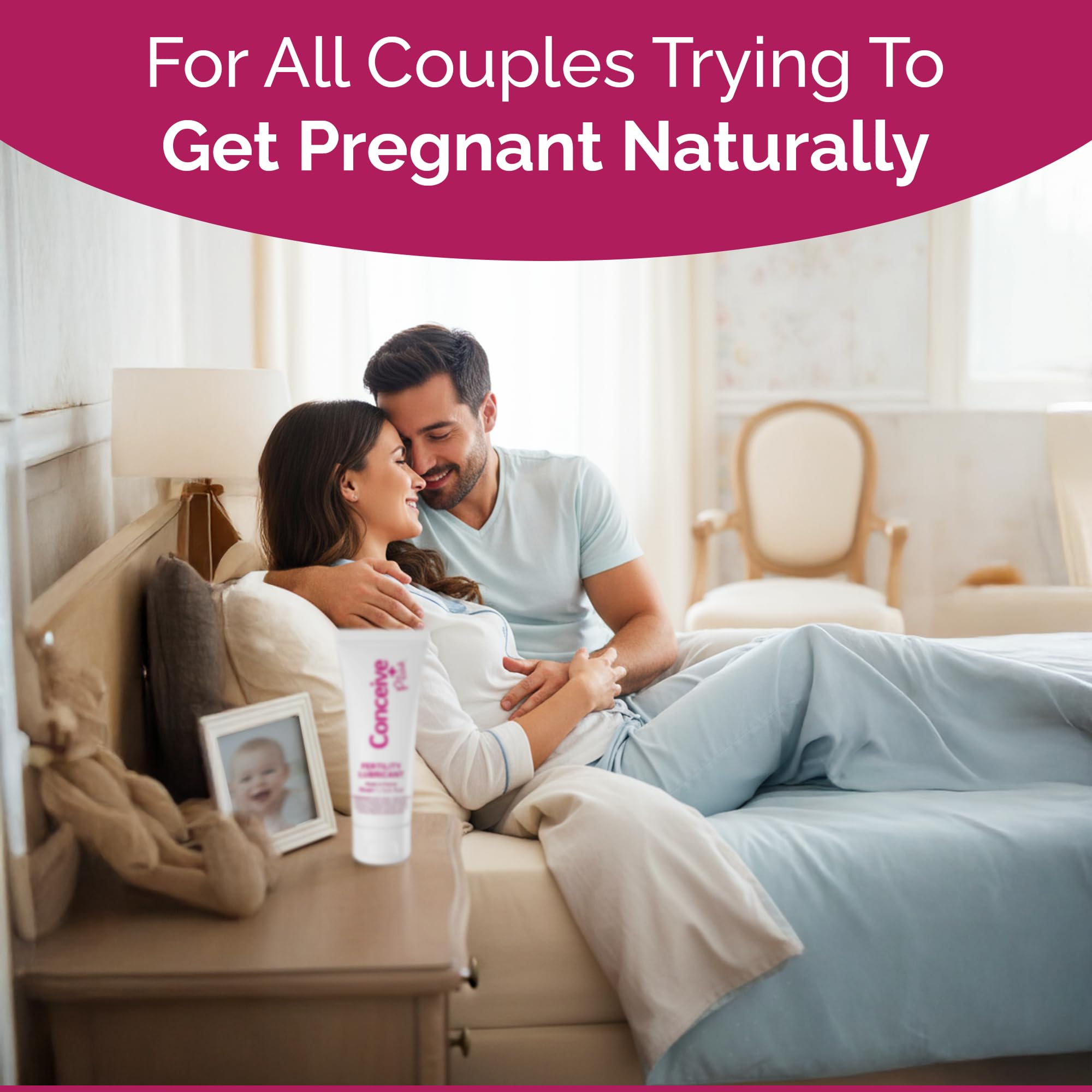 Conceive Plus compatibility note with condoms