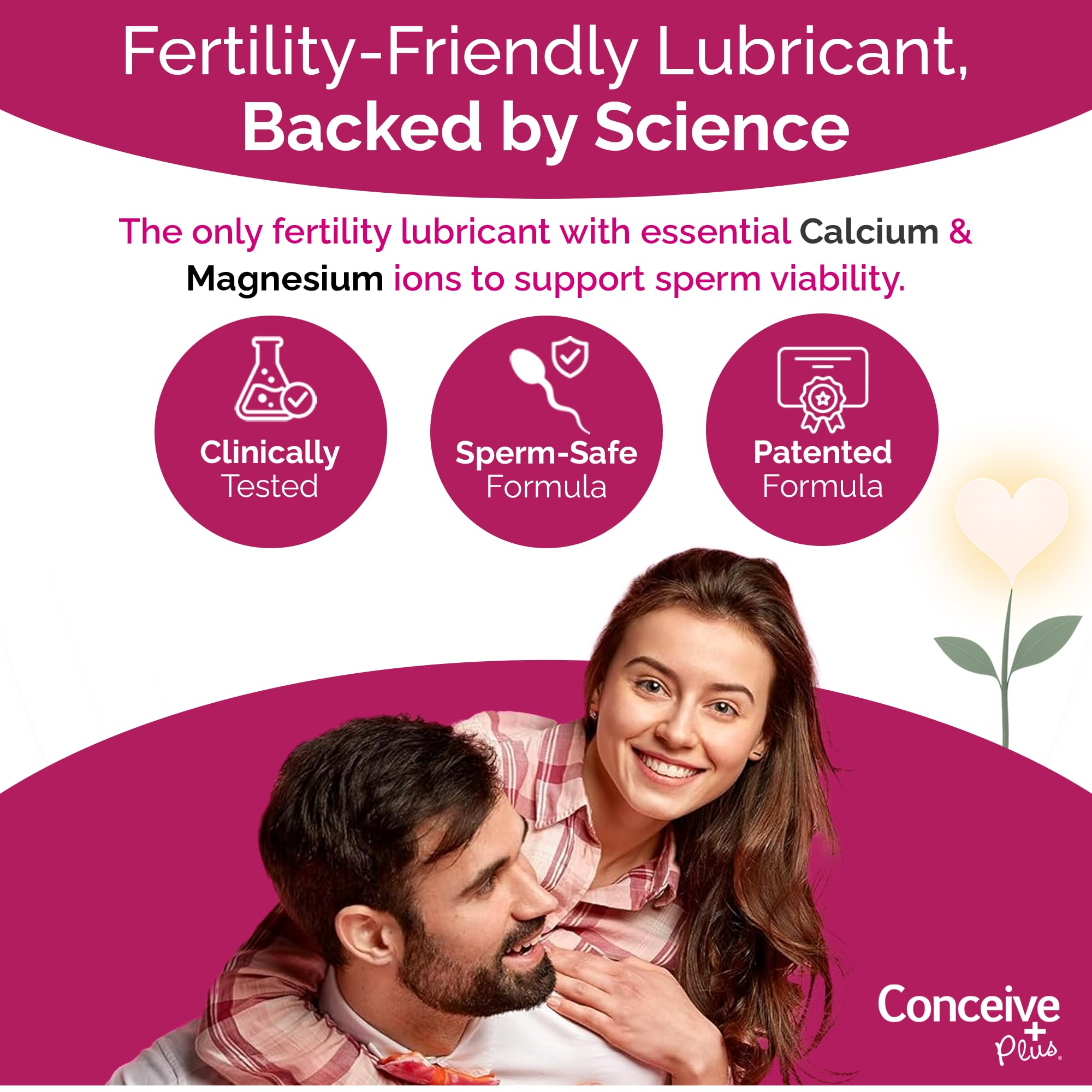 Conceive Plus Fertility Lubricant pre-filled applicator for discreet intimacy and TTC-friendly use