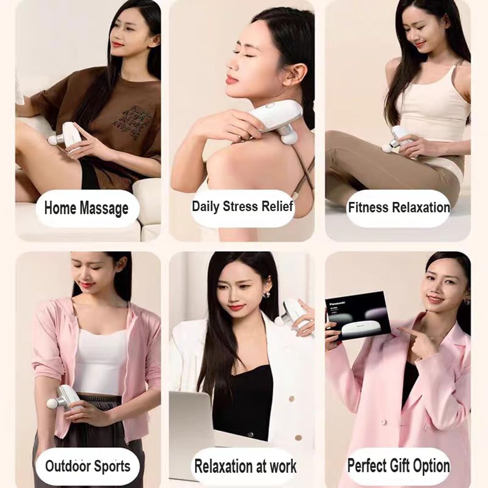 condgood four interchangeable heads for full-body massage