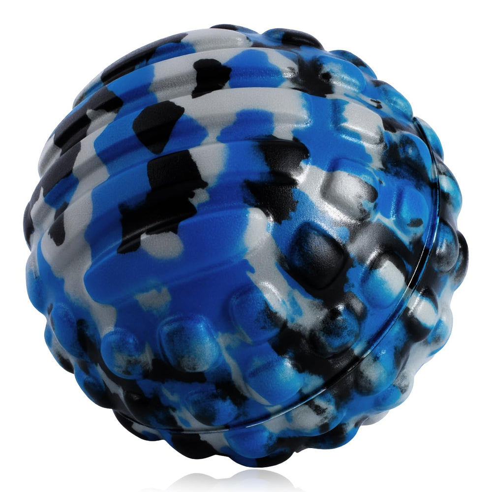 Coniflor Pelota de masaje Deep Tissue, vista frontal, superficie texturizada para relajación localizada.