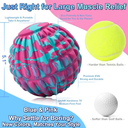 Coniflor premium EVA material massage ball balances firmness and comfort
