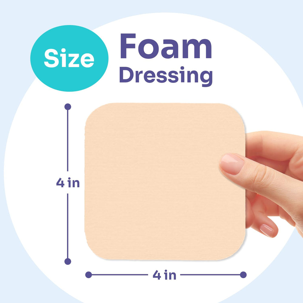 Conkote foam dressings for home first aid provide reliable absorption and protection