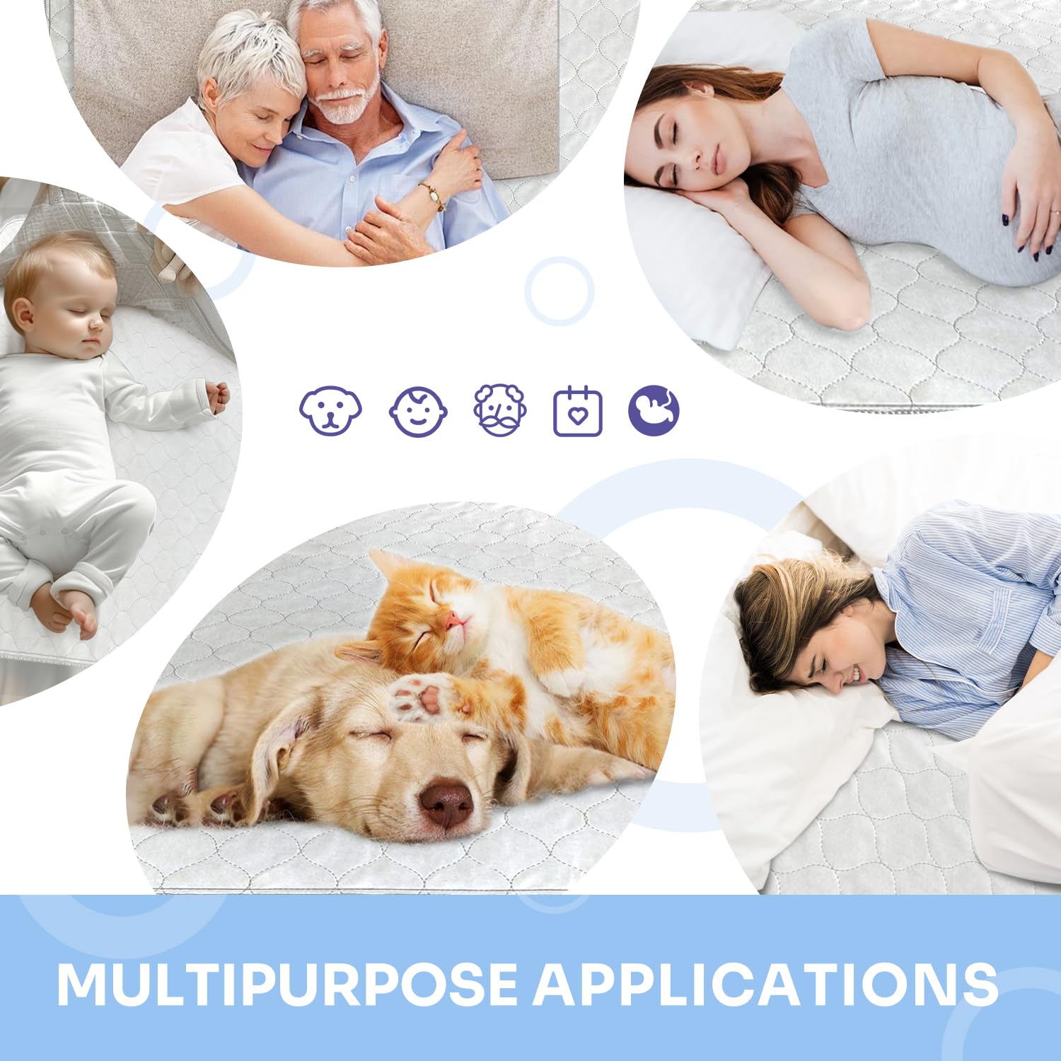 Conkote machine-washable bed pad saves time and laundry.
