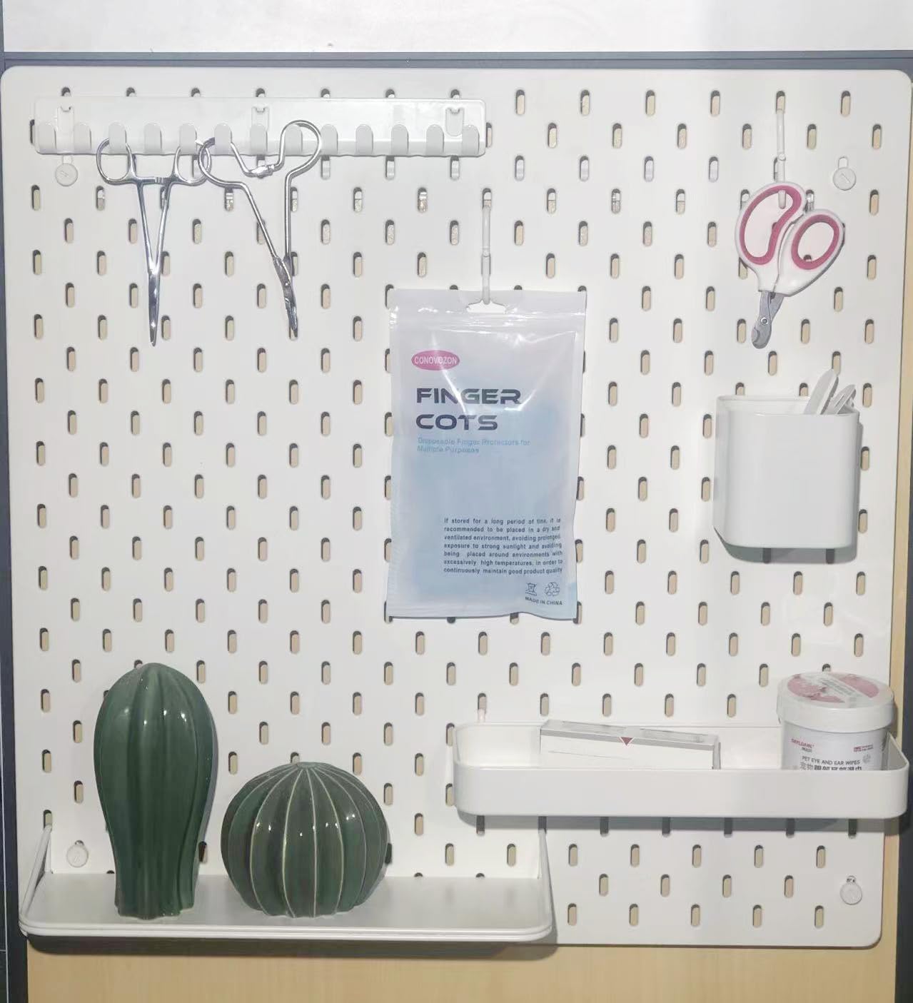 CONOVOZON dedoss desechables azul, protección suave para spa y masajes.