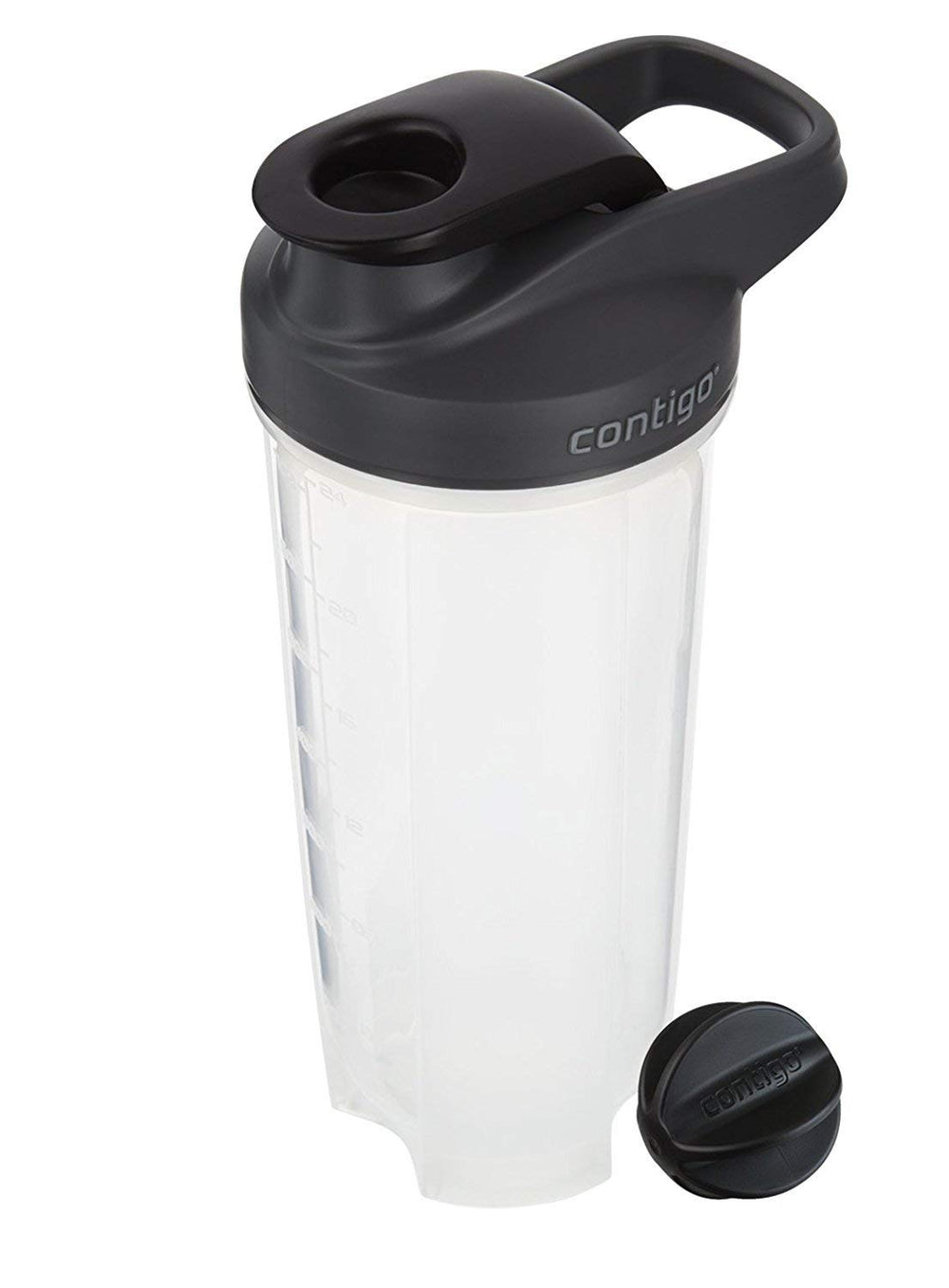 Contigo leak-proof lid helps prevent spills during shakes and travel.