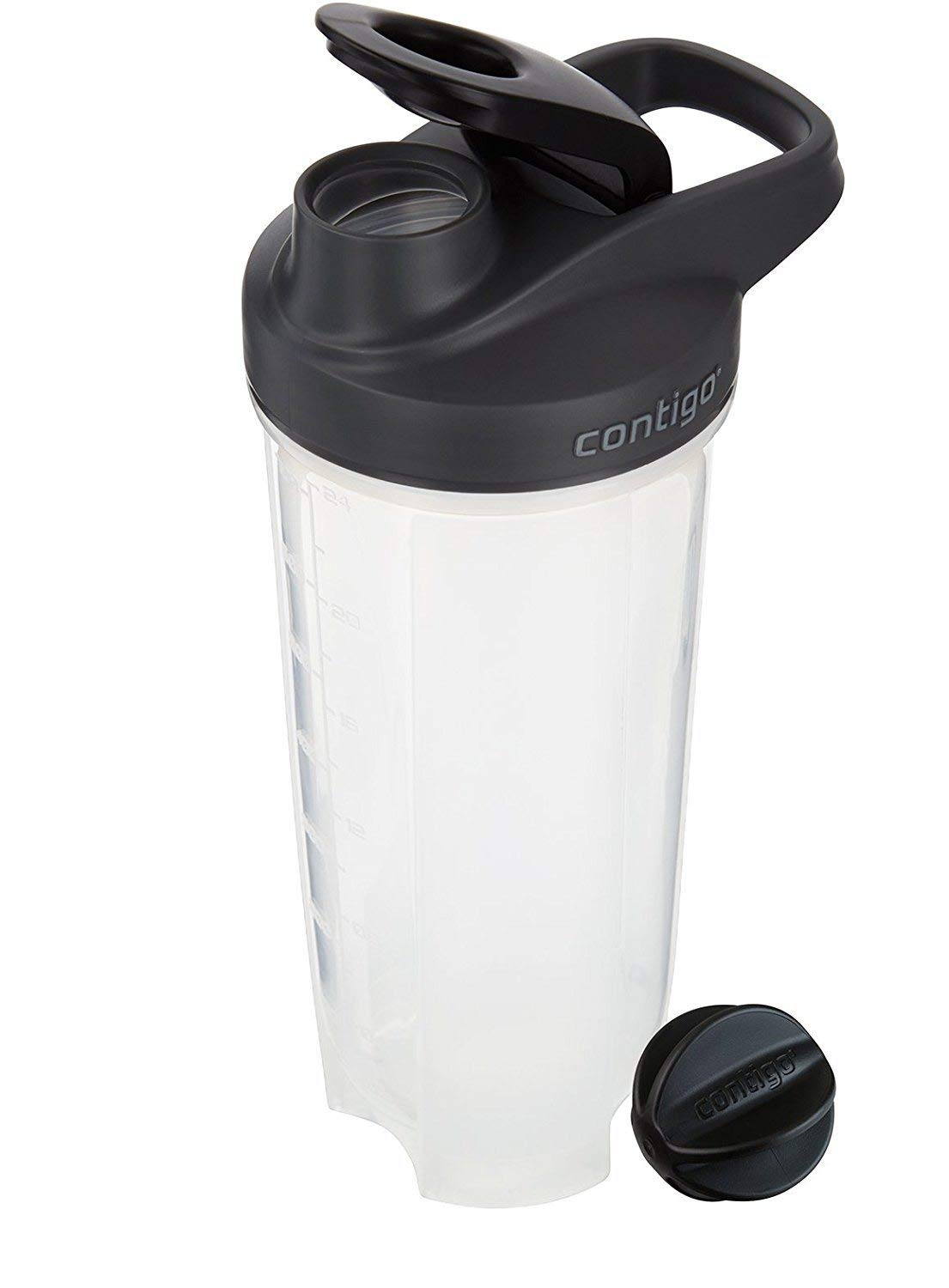 Contigo 28 oz bottle is top-rack dishwasher-safe for easy cleanup.