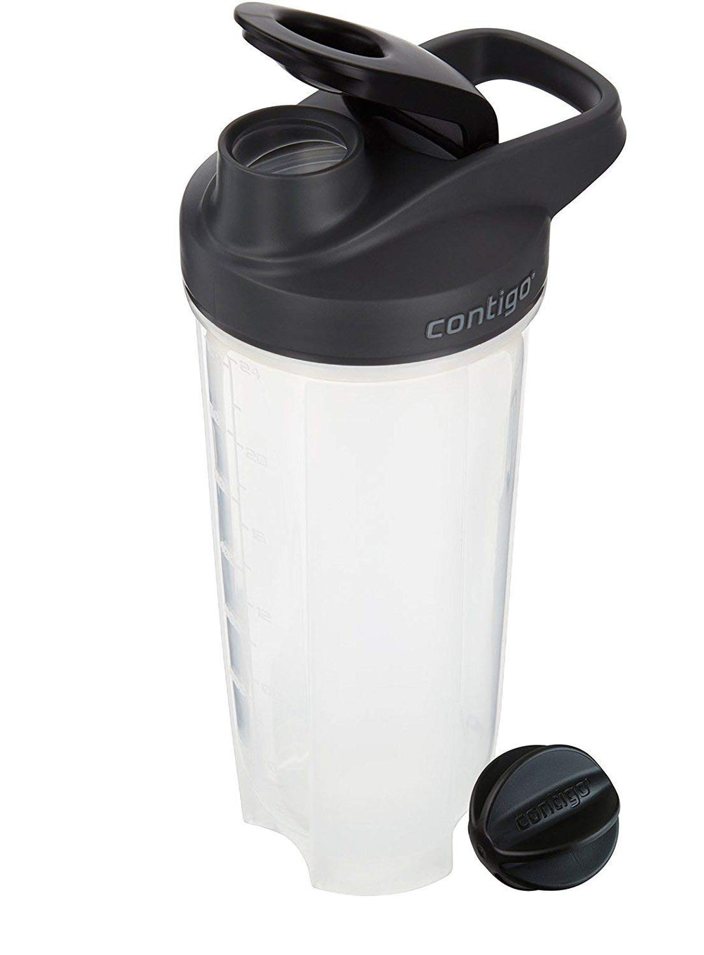 Contigo 28 oz bottle is top-rack dishwasher-safe for easy cleanup.