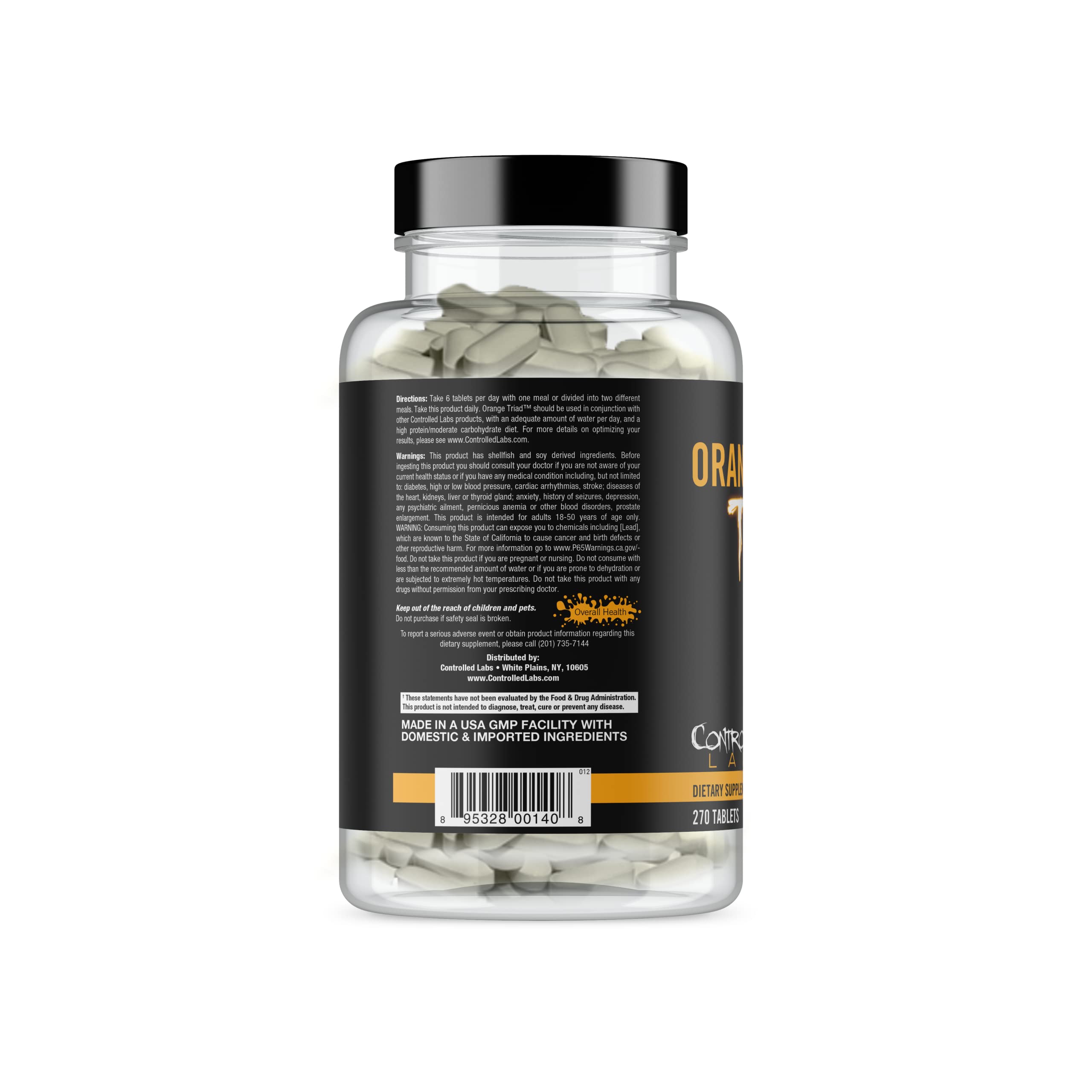 Controlled Labs Orange Triad digestion visual emphasizing gut comfort.