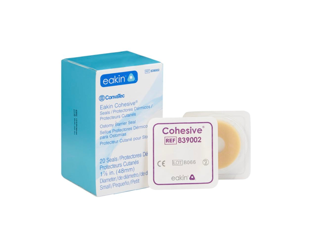 Convatec Eakin cohesive seal ring moldable for a secure stoma seal.