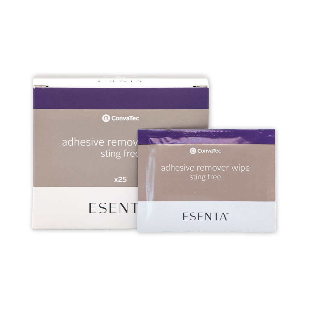 ConvaTec ESENTA skin after use feels silky and residue-free
