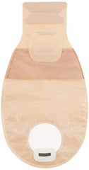 ConvaTec Natura pouch with one-sided comfort panel for smooth skin contact and discretion.
