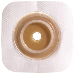 Convatec Sur-Fit Natura barrier 5x5 inch close-up showing skin-friendly design for comfortable wear.