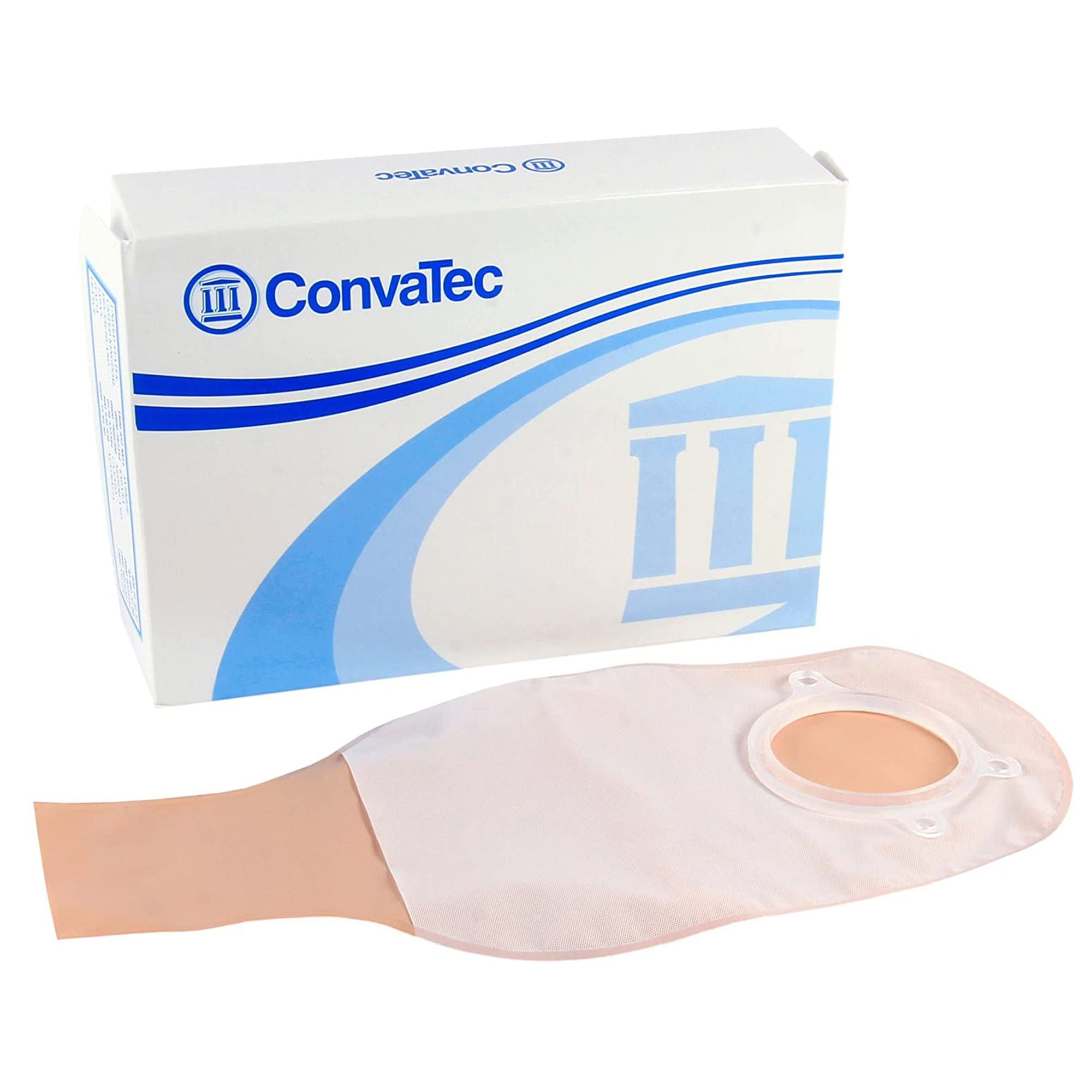ConvaTec Sur-Fit Natura drainable pouch with 57mm flange for secure, discreet wear