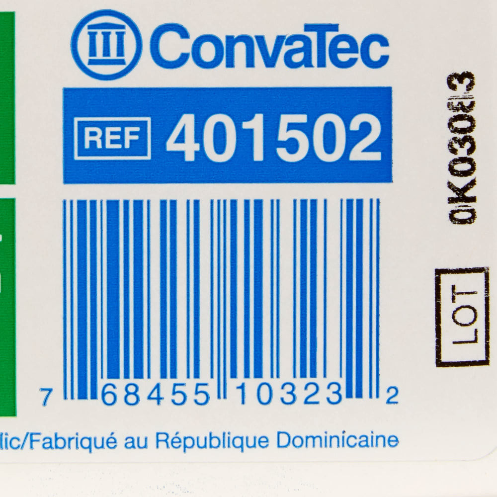 ConvaTec Sur-Fit Natura two-piece system, easy interchange without removing barrier.