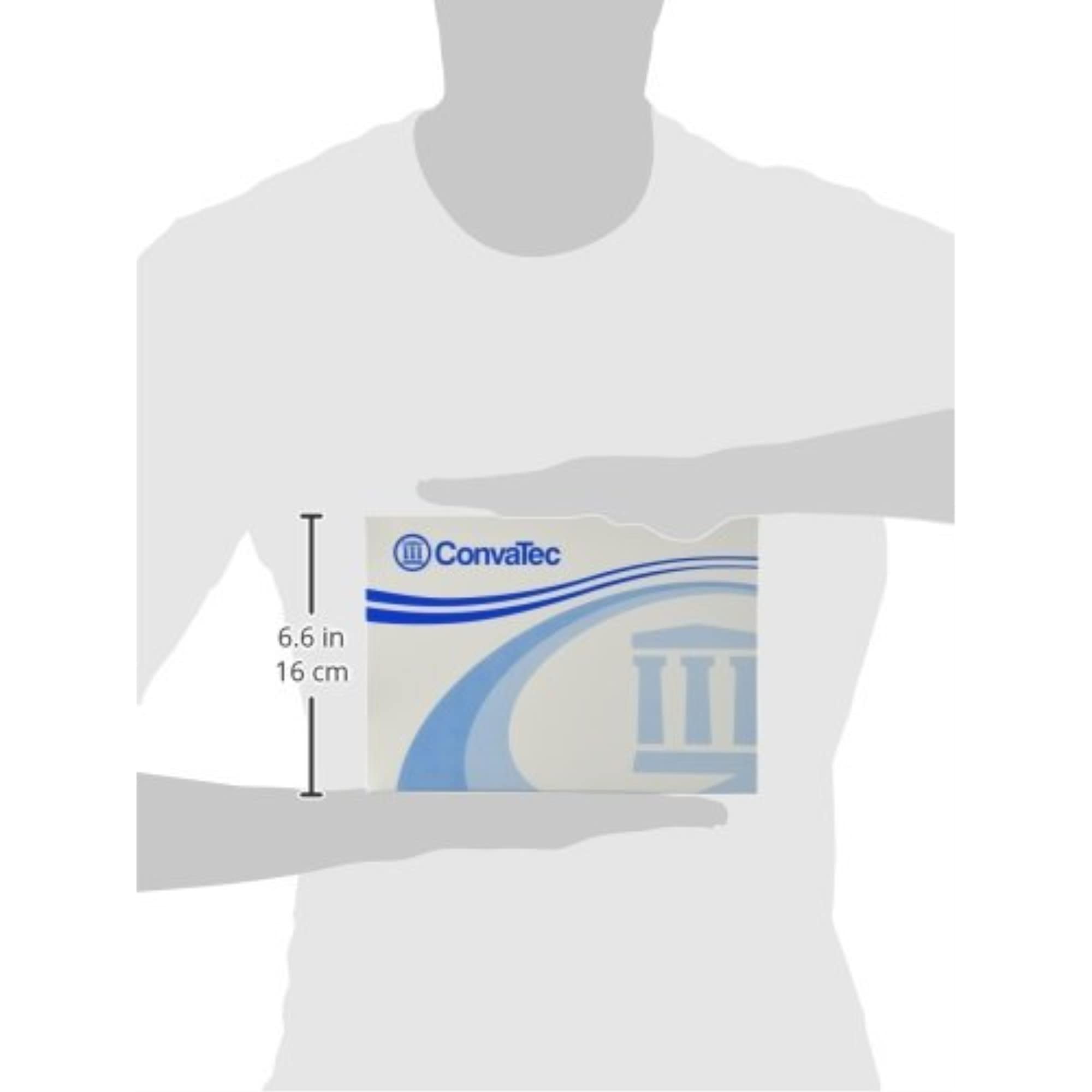 ConvaTec SUR-FIT Natura two-sided comfort panel improves wearability and reduces friction.