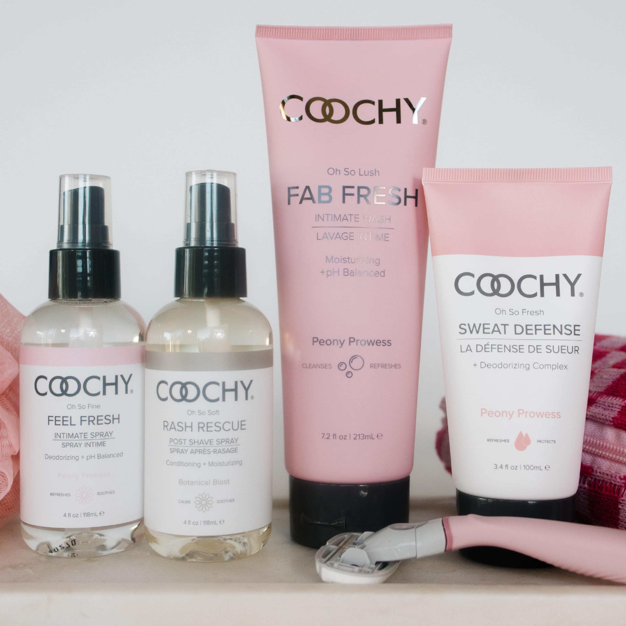 Coochy fresh, dry barrier boosts confidence throughout the day