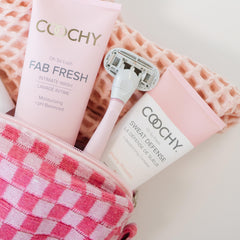 Coochy Peony Prowess fragrance bottle highlights fresh floral notes