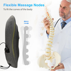 CooCoCo back massager delivers relief on couch or desk chair