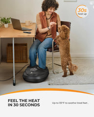 CooCoCo deep kneading therapy for tired feet after workouts.