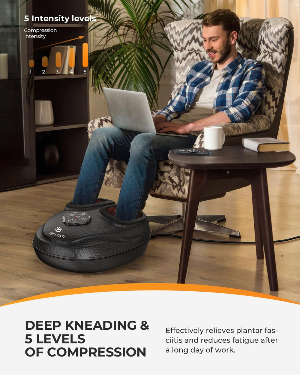 CooCoCo ergonomic design suits nurses, travelers, and desk workers.