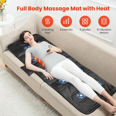 CooCoCo Massage Mat on bed setup for relaxing sessions