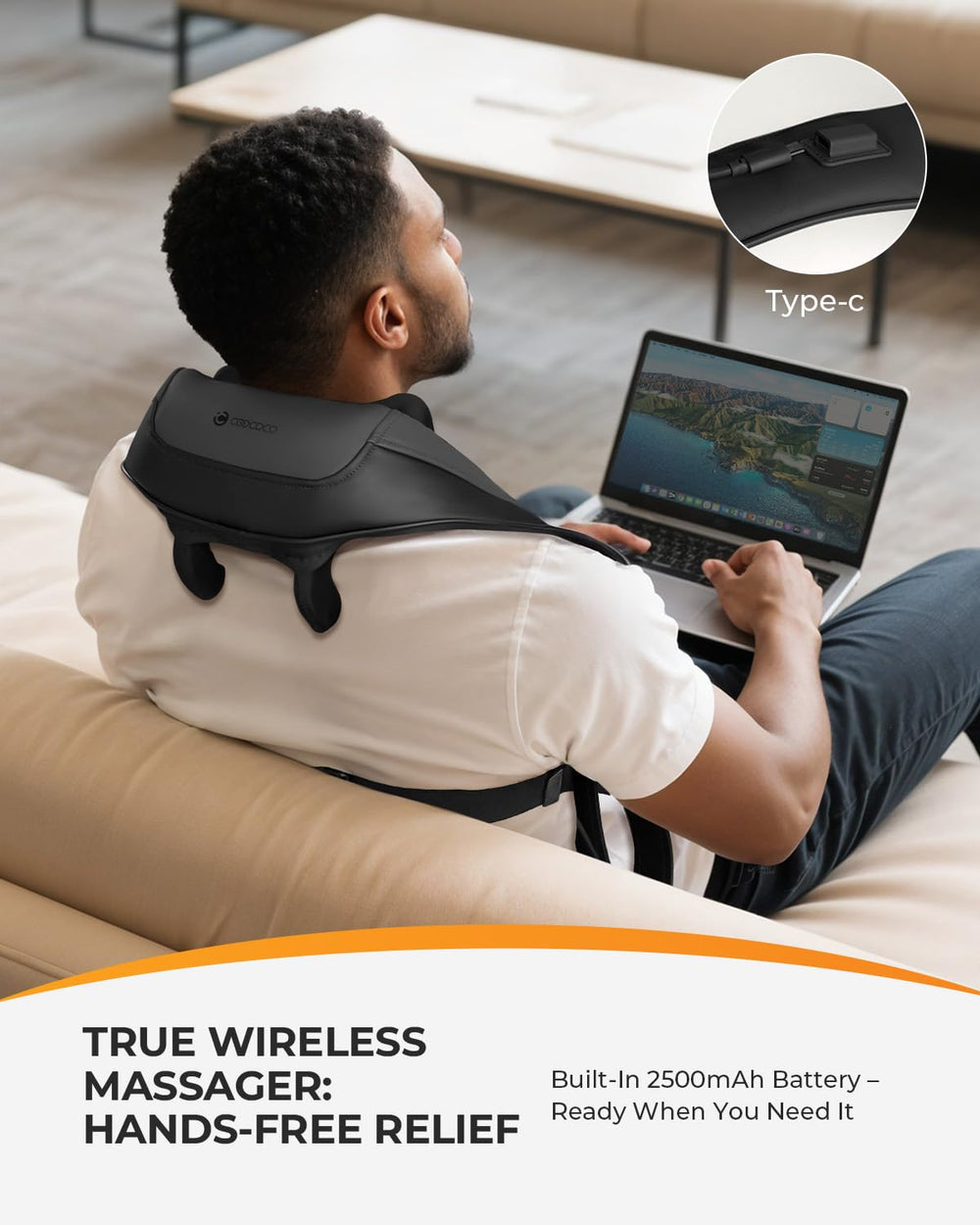 CooCoCo massage modes knead pulse combo offer versatile relaxation options